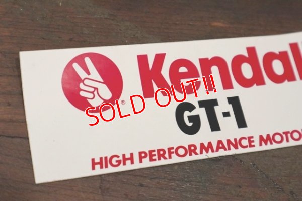 画像2: dp-200501-11 Kendall GT-1 / 1990's Sticker