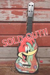 ct-200501-52 Woody Woodpecker / MATTEL 1963 Musical Box Guitar