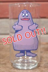 gs-200501-16 McDonald's / 1970's Collector Series "Grimace" Glass