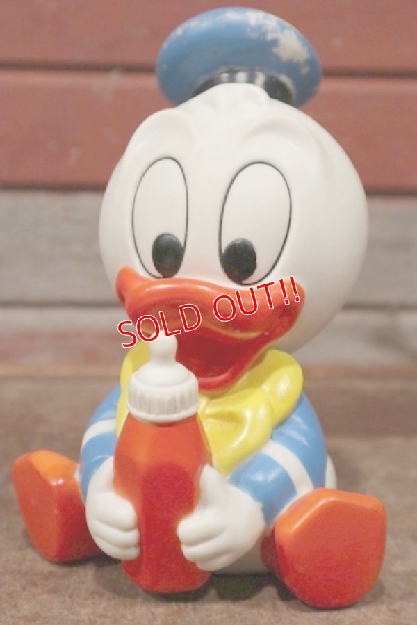 画像1: ct-131001-05 Baby Donald Duck / Shelcore Toy 1986 Soft Vinyl Doll