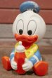 画像1: ct-131001-05 Baby Donald Duck / Shelcore Toy 1986 Soft Vinyl Doll (1)