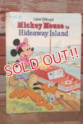 ct-200601-25 Walt Disney's / Mickey Mouse in Hideway Island 1980's Picture Book