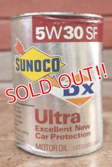 dp-200701-37 SUNOCO DX / 5W30SF 1QT Motor Oil Can