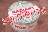 dp-200701-53 RADIANT Dust Mop Polish / Vintage Tin Can