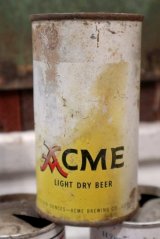 nt-200901-01 ACME LIGHT DRY BEER / Vintage 12 FL.OZ Can