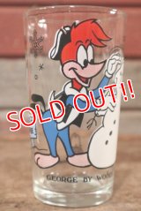 gs-200901-20 Woody Woodpecker / Arby's 1970's Novelty 8oz.Glass