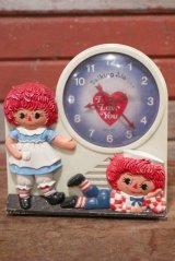 ct-201001-23 Raggedy Ann & Andy / 1974 Alarm Clock