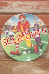 ct-201001-09 McDonald's / Collectors Plate "American Football"