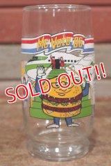 nt-200501-02 McDonald's / Mc Vote '86 “Big Mac" Glass