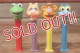 pz-201101-01 The Muppets / 1990's PEZ Dispenser Set of 4