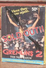 ct-201101-77 GREMLiNS 2  / Topps 1990 Trading Card Box