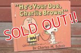 ct-201001-29 PEANUTS / 1968 "He's Your Dog,Charlie Brown!" Picture Book