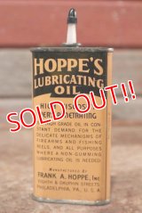 dp-201114-18 HOPPE'S LUBRICANTS OIL / Vintage Handy Can