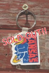 ct-201114-29 The University of Kansas / Jayhawks Rubber Keyring