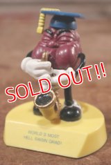 ct-201114-125 California Raisins / 1988 PVC Figure "The Graduates Sax Player"