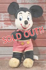 ct-201114-87 Mickey Mouse / Gund 1960's Plush Doll