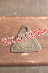 dp-201114-38 Ford / 1930'-1940's Tool Check Brass Tag "N8223"