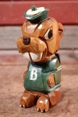 ct-210101-03 Anri 1950's College Mascot Figure / Babson College