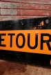 画像3: dp-210101-12 Road Sign "DETOUR"