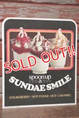 dp-201201-60 McDonald's / 1978 SUNDAE SMILE Plastic Sheet