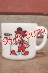 ct-210101-81 Mickey Mouse & Minnie Mouse / Anchor Hocking 1980's Mug