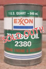 dp-201201-40 EXXON / TURBO Oil One U.S. Quart Can