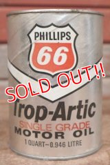 dp-201201-40 PHILLIPS 66 / Trop-Artic Single Grade Oil One U.S. Quart Can