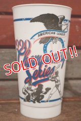 dp-210101-41 OAKLAND ATHLETICS × BOSTON RED SOX / 1990 American League Championship Series Plastic Cup