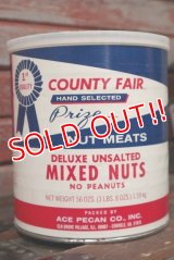 dp-210101-38 COUNTRY FAIR MIXED NUTS / Vintage Tin Can