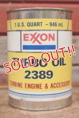 dp-210201-07 EXXON / TURBO Oil 2389 One U.S. Quart Can