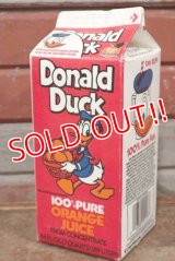 ct-210101-66 Donald Duck / 1980's〜 Orange Juice Pack