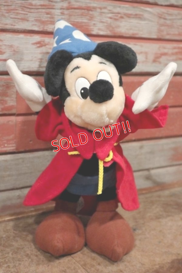 画像1: ct-210201-22 Mickey Mouse / 1990's〜Plush Doll "FANTASIA"