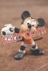 ct-141209-78 Mickey Mouse / Bully PVC Figure "Goal Keeper"