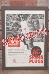 dp-200701-56 AC SPARK PLUGS / The Saturday Evening Post 1940's Advertisement