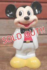 ct-210301-47 Mickey Mouse / 1970's Paper Mache Coin Bank