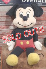 ct-210301-89 Mickey Mouse / 1970's Big Plush Doll