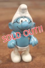 ct-201101-56 Brainy Smurf / McDonald's 2002 Plastic Figure