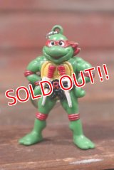 ct-210401-49 Teenage Mutant Ninja Turtles / Raphael 1990's PVC Keychain