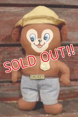 ct-210401-35 Smokey Bear / Knickerbocker 1970's mini Cloth Doll