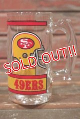 gs-210501-01 SAN FRANCISCO 49ERS / 1970's-1980's Beer Mug