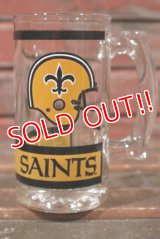 gs-210501-02 New Orleans Saints / 1970's-1980's Beer Mug