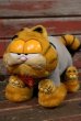 画像1: ct-210501-15 Garfield / DAKIN 1980's Plush Doll "Slipper" (1)