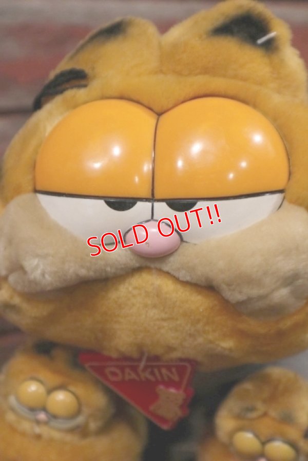 画像2: ct-210501-15 Garfield / DAKIN 1980's Plush Doll "Slipper"