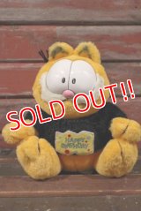 ct-210501-26 Garfield / CTI Industries 1990's Plush Doll "Happy Birthday"