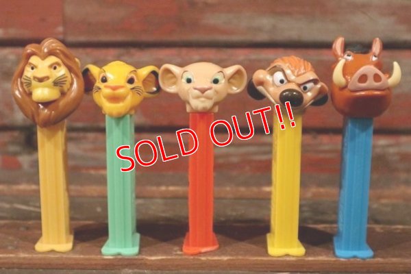 画像1: pz-130917-04 LION KING / PEZ Dispenser Set