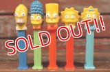 pz-130917-04 the Simpsons / PEZ Dispenser Set