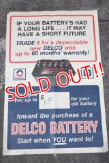 dp-210401-50 Delco Battery / 1960's Poster