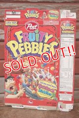 ct-201114-92 The Flintstones / Post 1996 Fruity Pebbles Cereal Box