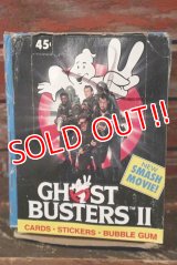 ct-210601-04 GHOSTBUSTRERS II / Topps 1989 Trading Card Box