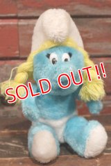 ct-210601-39 Smurfette / 1980's Plush Doll